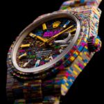 PromptsA [MATERIAL] statue of Rolex watch with...