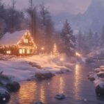 December winter snow#AI #artificial Intelligence…