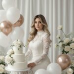 تولد با تم سفید و درخشان A...