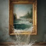 Prompt:A surreal and hyper realistic scene of...