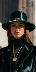 faux fur coat the text "SATURE" --ar 1:2 --style raw --profile uzm7e3y --stylize...