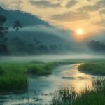 India nature mountains rivers lakes#AI #artificial Intelligence…