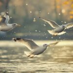 Seagulls birds nature#AI #artificial Intelligence…