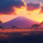 Africa Kilimanjaro volcano mountain nature#AI #artificial Intelligence…