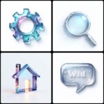آیکون های زیبای شیشه ای@ai promptisSettings Icon...