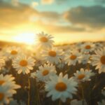 Flowers daisies nature#AI #artificial Intelligence…