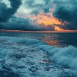 Ocean evening waves shore#AI #artificial Intelligence…
