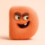 حروف پشمالوی بامزه@ai everything promptA highly realistic...