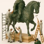 پرامپت زیبای کارگران مینیاتوری در حال کار.تصویر...