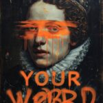 Prompt:Baroque style [GENDER] portrait pale painted skin...