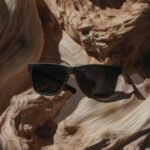 Dim prompt6 As String = The Holzkern sunglasses, perfectly balanced in mid-air, ...