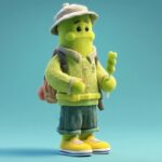 sour patch blow character full body --v 7by iamcyclo#cute Midjourney prompts...