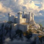 Medieval castle fortress architecture #AI #artificial Intelligence…