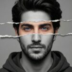 پرامپت دختر / پسر  / پسر Hyperrealistic 8K surreal close up portrait...