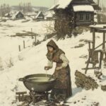 eggnog in french is chicken milk by viktor vasnetsov --ar 3:4 --p gc69rzc --niji...