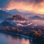 Tibet China mountains nature#AI #artificial Intelligence…