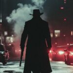 dvd of hbo's urban crime drama the penguin by DC universe filmed in 2024 --ar 3:...