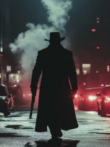 dvd of hbo's urban crime drama the penguin by DC universe filmed in 2024 --ar 3:...