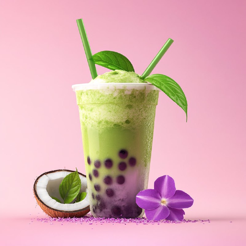 fB9diryRykcLwM_2HgeyiZyk2mgf-IhfV87lWRcYTlMAn24Yyu4fHel7TJtpOOAX0Pe3Punewce60RMHNXngWxDwCvsl3cjTItgu.jpeg A highly realistic advertising scene featuring a plastic cup with a straw, for d...