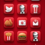 Prompt:A set of icon designs (12) ios...