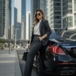 پرامپت پرتره لوکس و سینمایی در کنار...