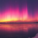 Polar lights night Arctic nature#AI #artificial Intelligence…