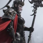 3d render hyper realism, Ray tracing, unreal engine 5, A female samurai in full ...