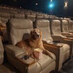 Prompt: A wide angle shot inside a...