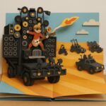 زیبا و جذابسبک برش کاغذی سه‌بعدی با...