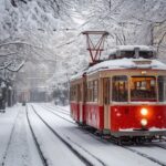 Tram city transport electric transport#AI #artificial Intelligence…