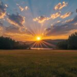 Sun rays sky clouds light#AI #artificial Intelligence…