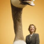 high impact action image, editorial ad, face forward perspective, comically exag...