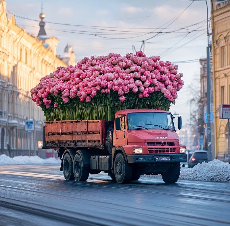 nxfbrPZNLoBbOe2bUW_zsHgX2x3MoxGku25WJPfMHghDs2sSXQ8FqgV5AmCldO5Ze_zh66u0DxQH2DRdc-QlAvL9Kh59FkDGTRUr.jpeg A KAMAZ truck with an open trailer is driving along the streets of St. Petersbur...