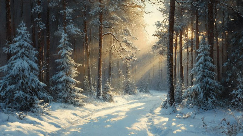 oq8y1BHHcHYh_cqlPpwbLuSoZnWfe-vHRH8HxcxXCVUvVYFrXTmkKIVQspLayl1NPJr2pFGUaBIqglZQchslWDHr8XJULirZt9Gk.jpeg Coniferous forest winter snow nature#AI #artificial Intelligence… - تصویر 1