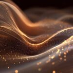 Prompt futuristic flowing data grid forming smooth...