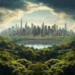 City street trees houses#AI #artificial Intelligence…