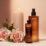 A hair shampoo product advertisement featuring the words "YEREN TANG" on it, wit...