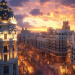 Spain Madrid architecture big city#AI #artificial Intelligence…