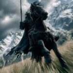 Dynamic ultra wide angle POV shot charging...