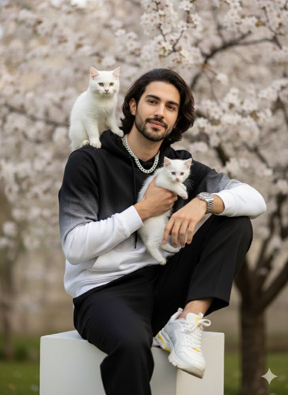 rGHROfenTLbof5a67KfWIGMprSomXFEhHiDhfl8sR1HKShxj8jfVxjCWy5qlQDmU5P953whcExCW_gfBU3j1DH6P7dl_ErHlewiD.jpeg پسر جوان در میان شکوفهها و گربههای... - تصویر 1