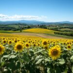 Sunflowers flowers field#AI #artificial Intelligence…