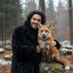 پرترهٔ سینمایی مرد و روباه سرخ در...