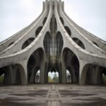 architecture of abandoned colony, monumental, majestic, ::Calatrava::1.1, totali...