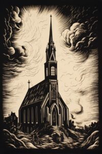 B& w, line work, line art, linocut, linotype, lino print, linoleum art, bloc...
