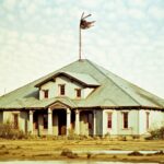 Suisun, California, early color photography techniques ::1 Text font letters ::-...