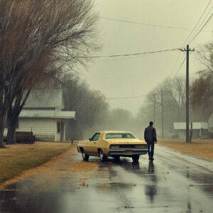 Midwestern house rainy day, nostalgic, Roger deakinsby TheHamuburglar...
