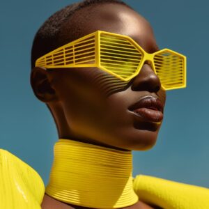Funky sunglasses Midjourney #fashion prompts in comments Prompt collection...