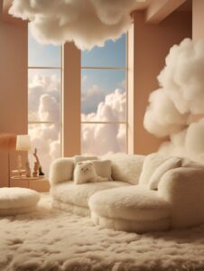 Press  if you like thisFor the fluffy ::1 Living room scene: This is a living ro...