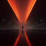 photo of a minimalist futuristic atmosphere fury, national geographic photo, unb...