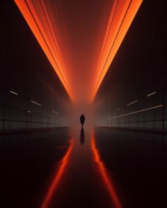 photo of a minimalist futuristic atmosphere fury, national geographic photo, unb...